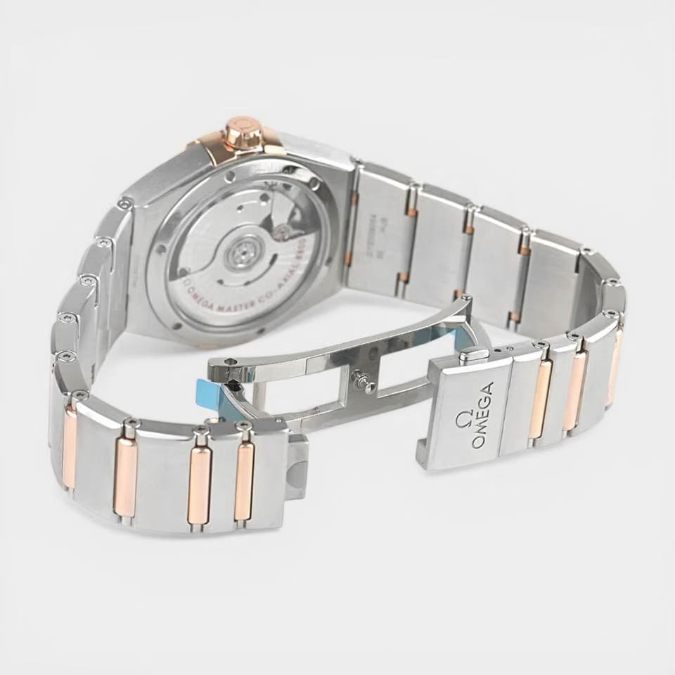 Omega Constellation Steel&Sedna gold / 36 mm / Box&Papers / 131.20.36.20.02.00