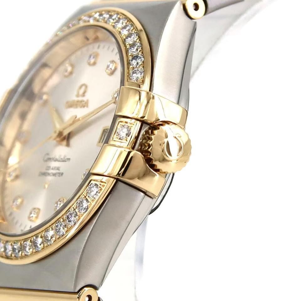 Omega Constellation Ladies[] Omega Constellation Yg Combination/D-11 P 123.25.35.20.52.002 Ssx Yg Mechanic...