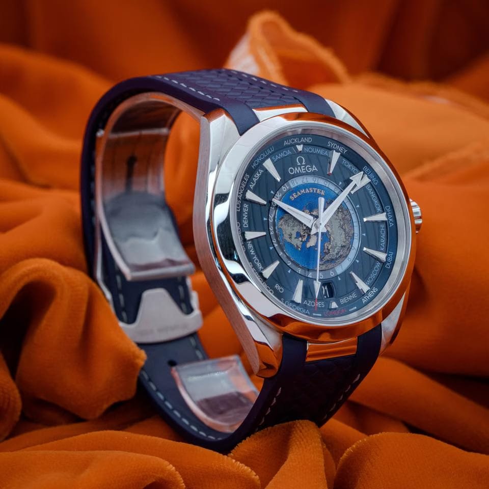 Omega Seamaster Aqua Terra Worldtimer150m Master Chronometer GMT "Wordtimer" 2025 Full Set