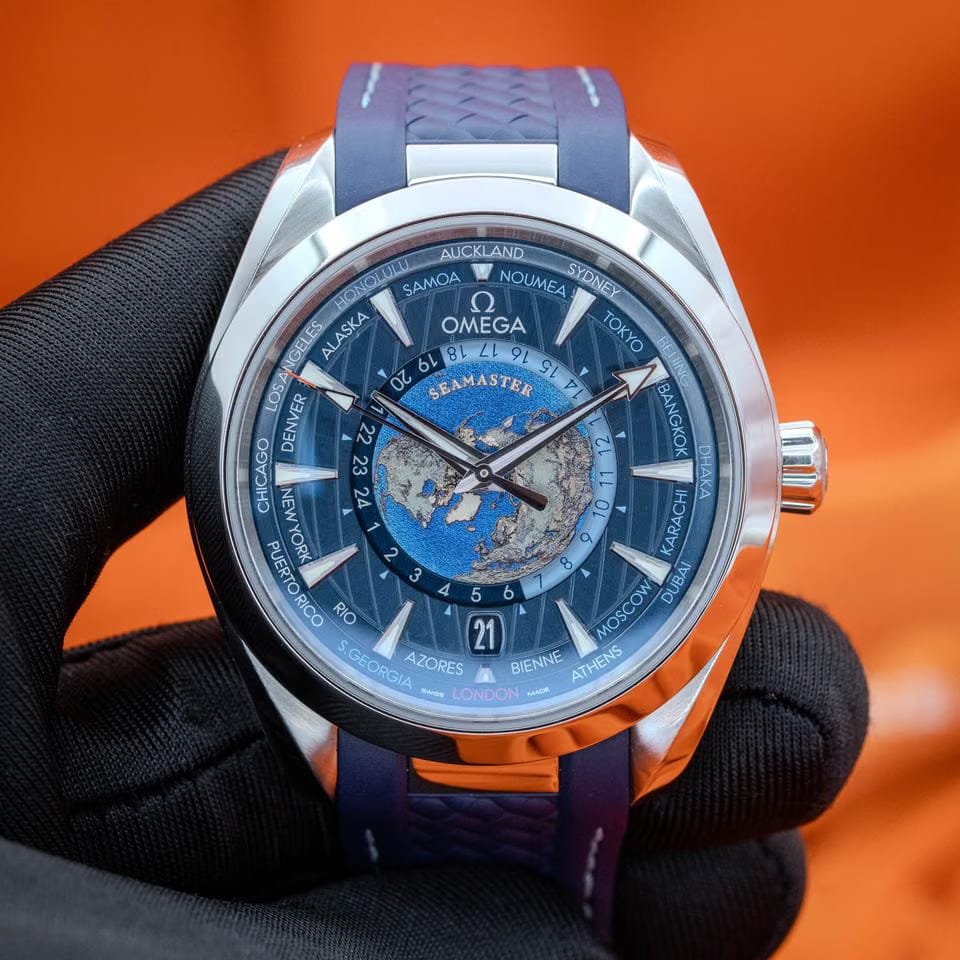 Omega Seamaster Aqua Terra Worldtimer150m Master Chronometer GMT "Wordtimer" 2025 Full Set
