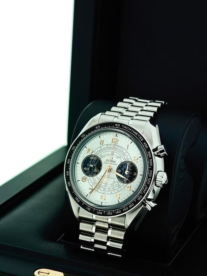Omega Speedmaster Chronoscopebasel one Speedmaster Chronoscope Paris 2024 5 years international warranty