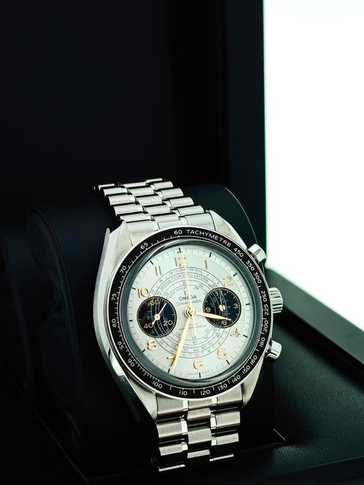 Omega Speedmaster Chronoscopebasel one Speedmaster Chronoscope Paris 2024 5 years international warranty