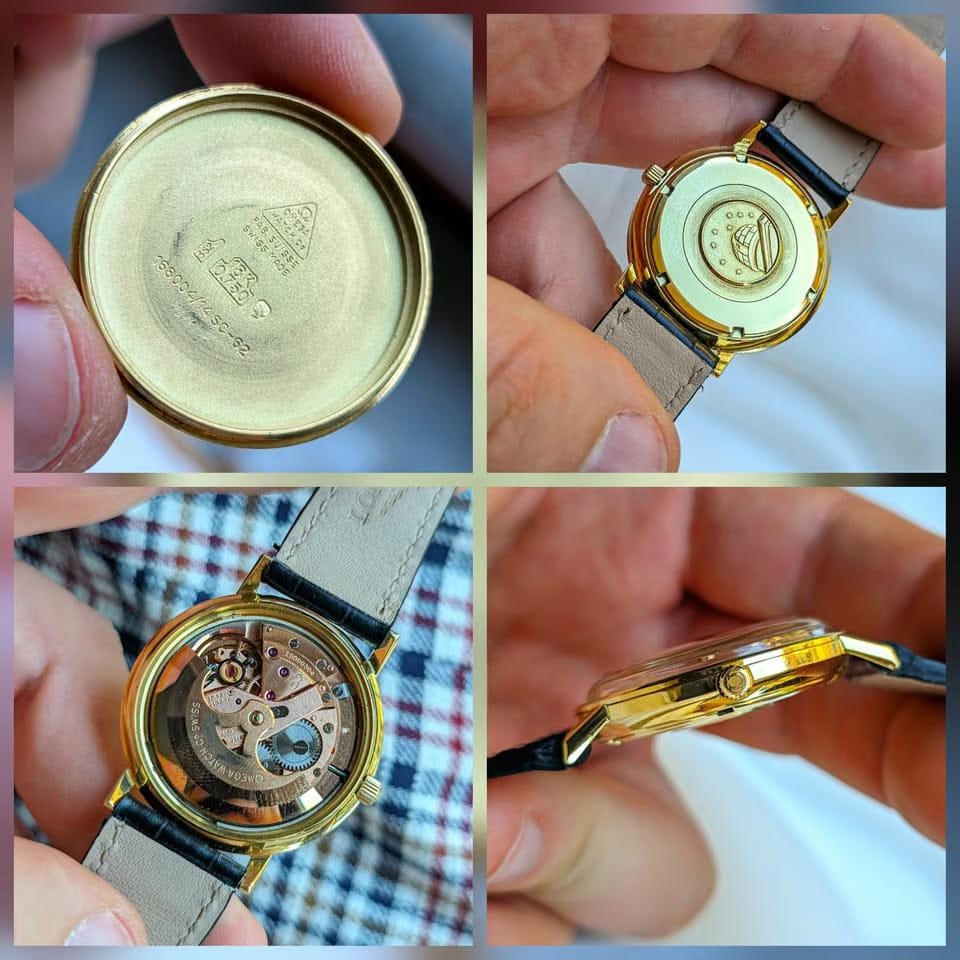 Omega Constellation Onix Dial Index Jumbo Gold 18kt 0.750 Jumbo 1962