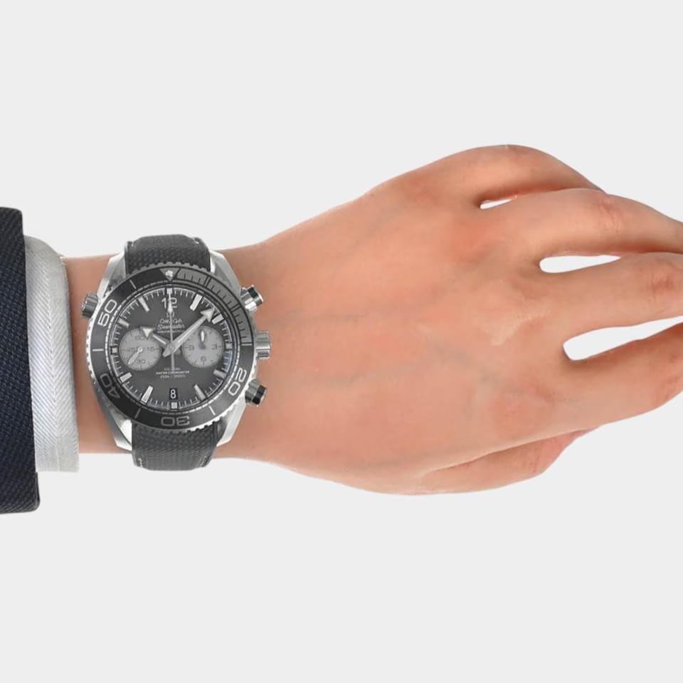 Omega Seamaster Planet Ocean Chronograph Steel / 45.5 mm / Box&Papers / 215.32.46.51.01.004
