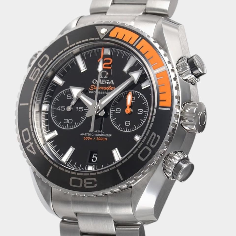 Omega Seamaster Planet Ocean Chronograph Steel / 45.5 mm / Box&Papers / 215.30.46.51.01.002