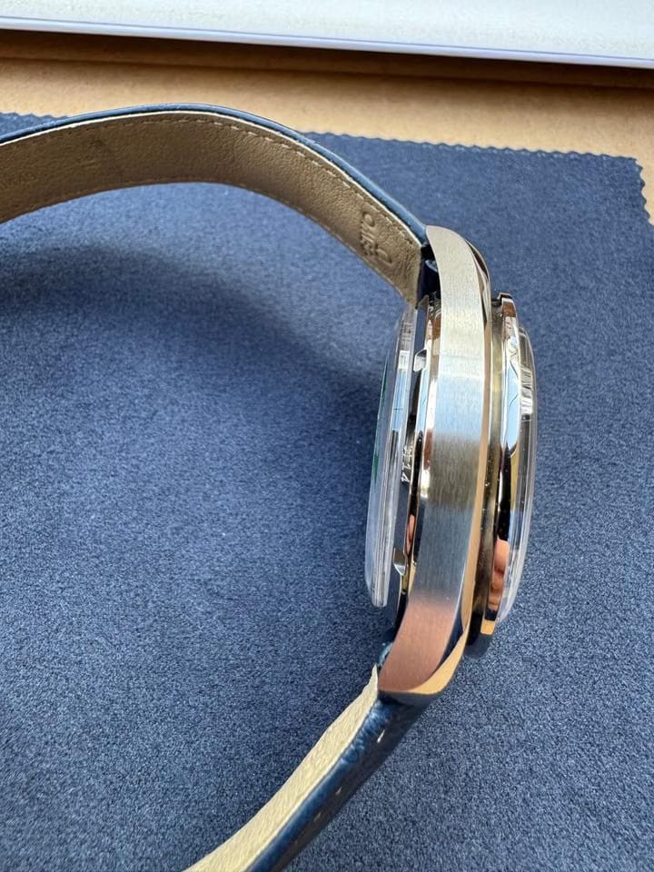 Omega Speedmaster Moonwatch Chronograph Omega Speedmaster Two-Counter Titanium Blue Ceramic