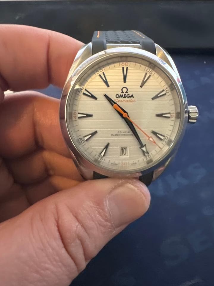 Omega Seamaster Aqua Terra 220.12.41.21.02.002 Men's Watch 41mm Box & Paper
