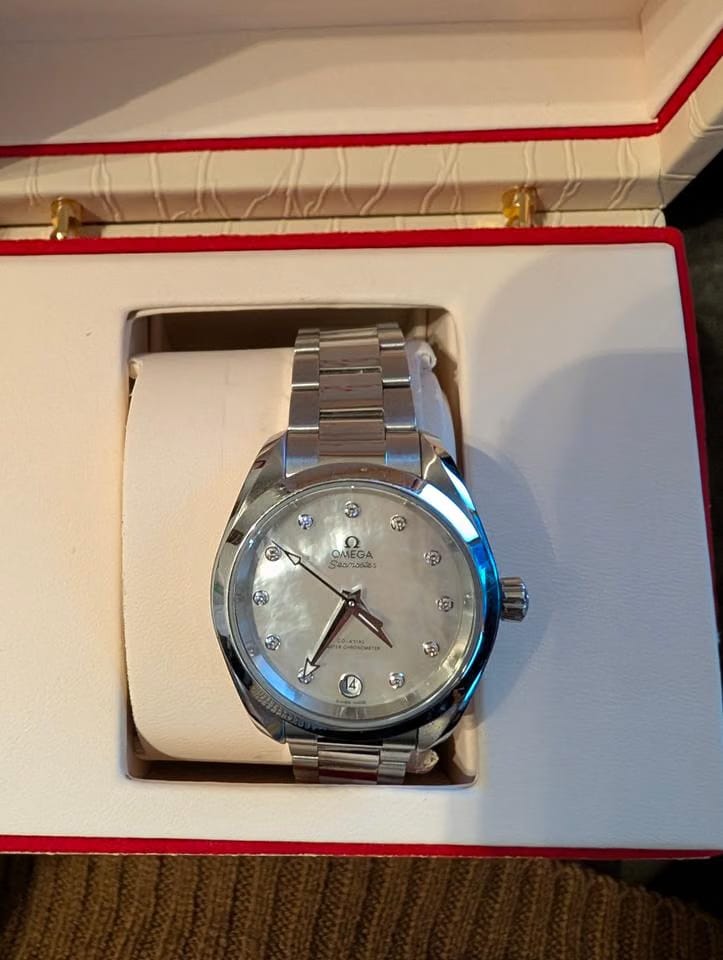 Omega Seamaster Aqua Terra Brand new in box with documents
