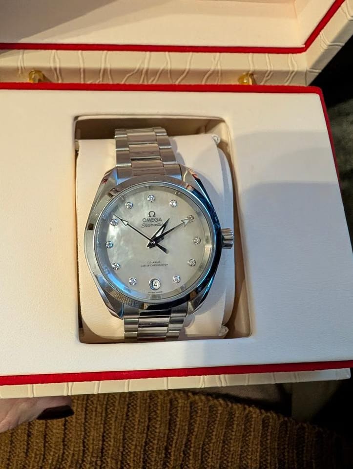 Omega Seamaster Aqua Terra Brand new in box with documents