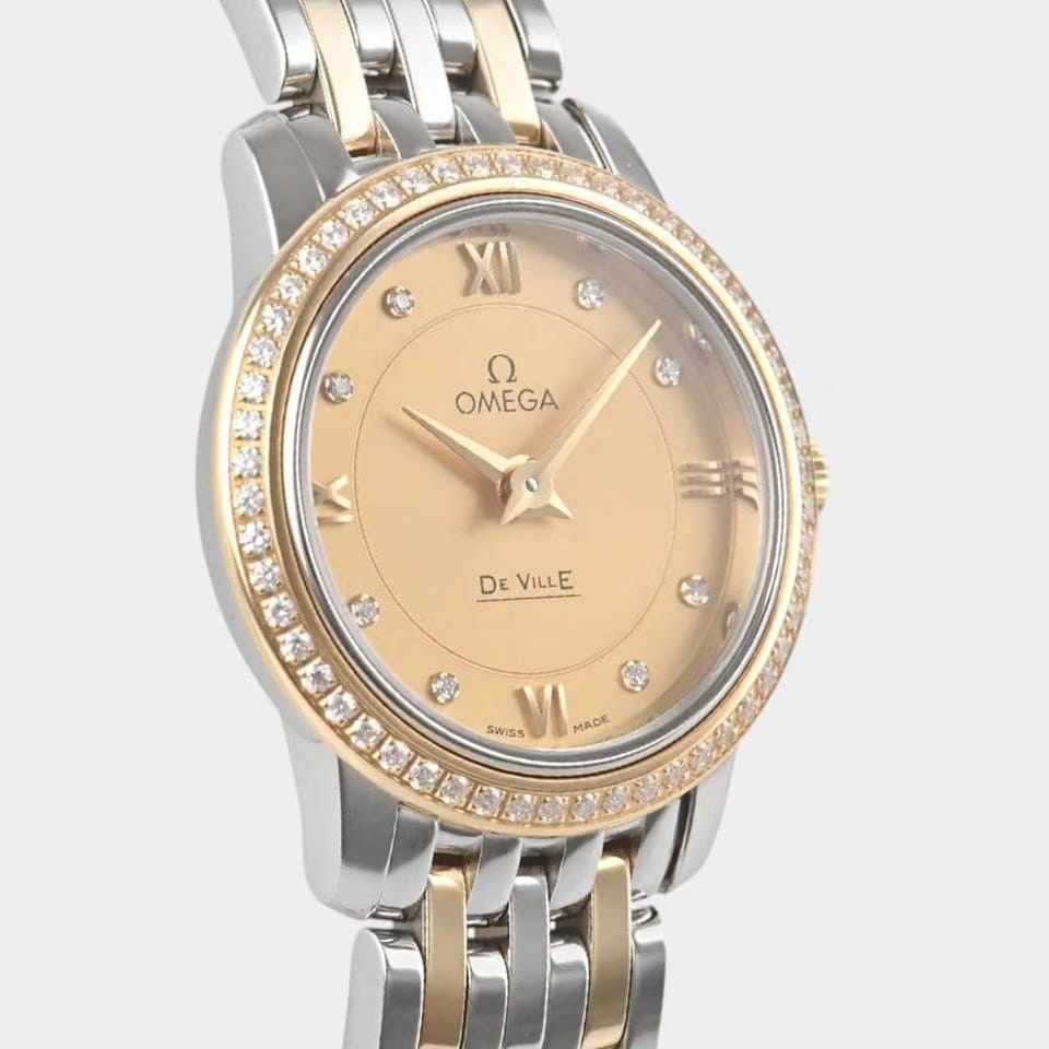 Omega De Ville Prestige Steel&Yellow gold / 24.4 mm / 424.25.24.60.58.001