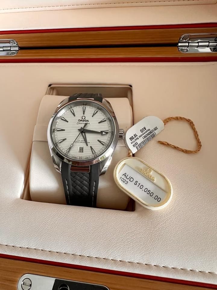 Omega Seamaster Aqua Terra Full Set with swing tags