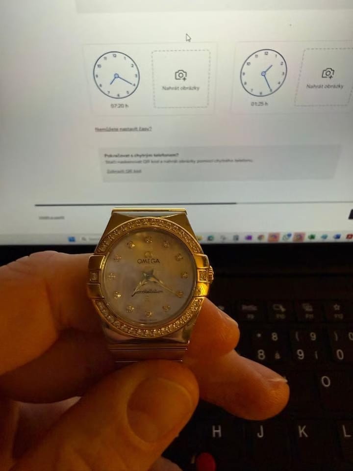 Omega Constellation Quartz92440870 – brilianty Full set