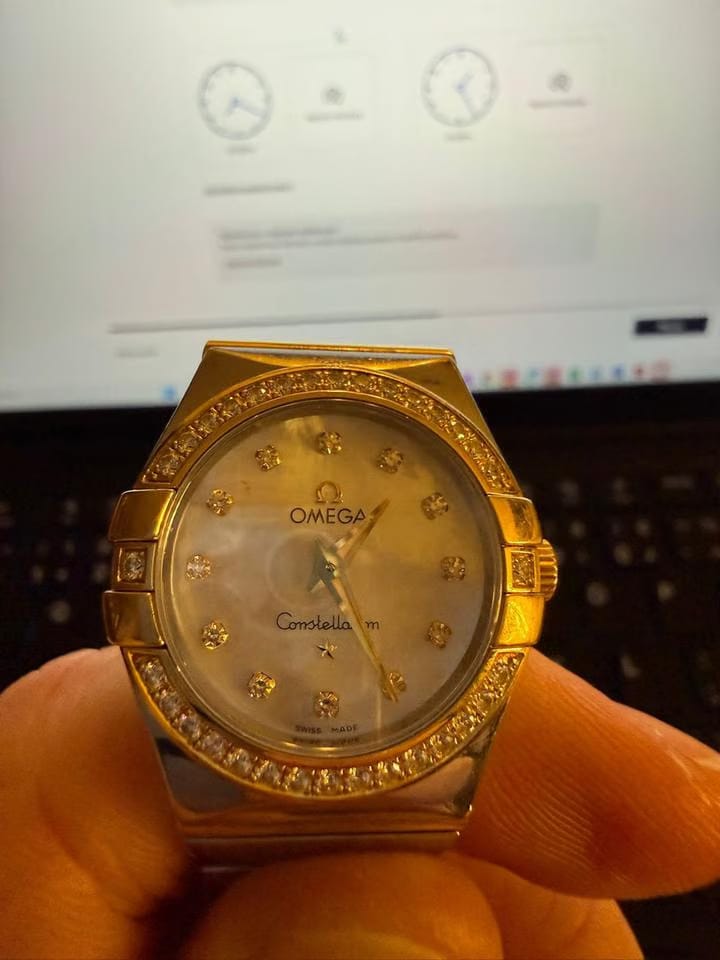 Omega Constellation Quartz92440870 – brilianty Full set