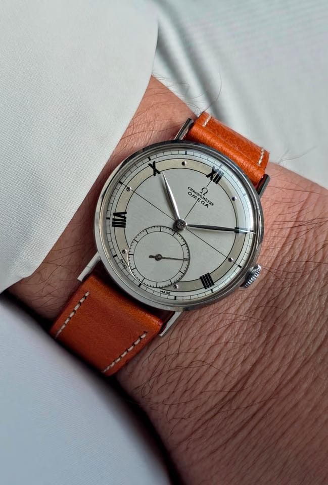 Omega Museum CK2366 Military Kal 30 T2 RG Chronomètre 1946 Dial RARE Sector Dial