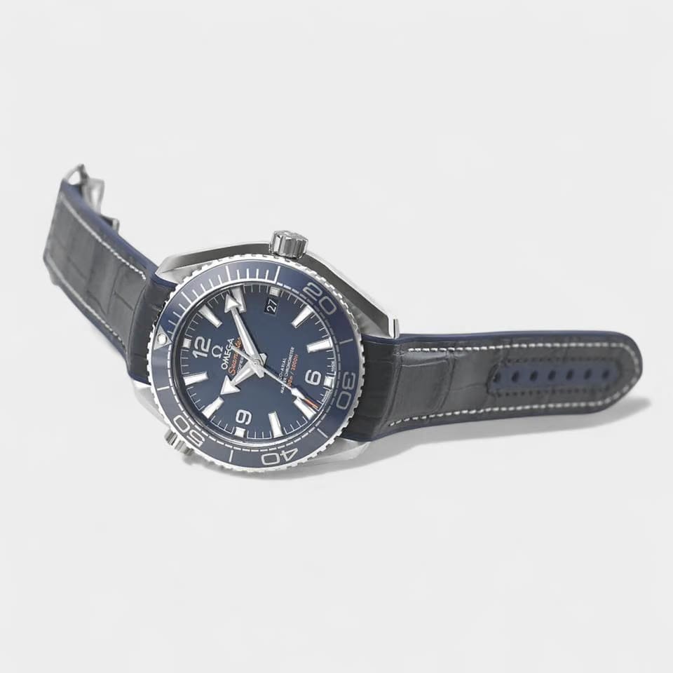 Omega Seamaster Planet Ocean Steel / 39.5 mm / Box&Papers / 215.33.40.20.03.001