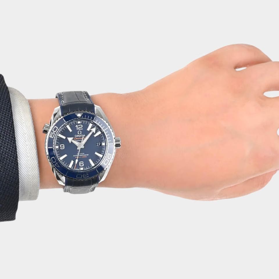 Omega Seamaster Planet Ocean Steel / 39.5 mm / Box&Papers / 215.33.40.20.03.001