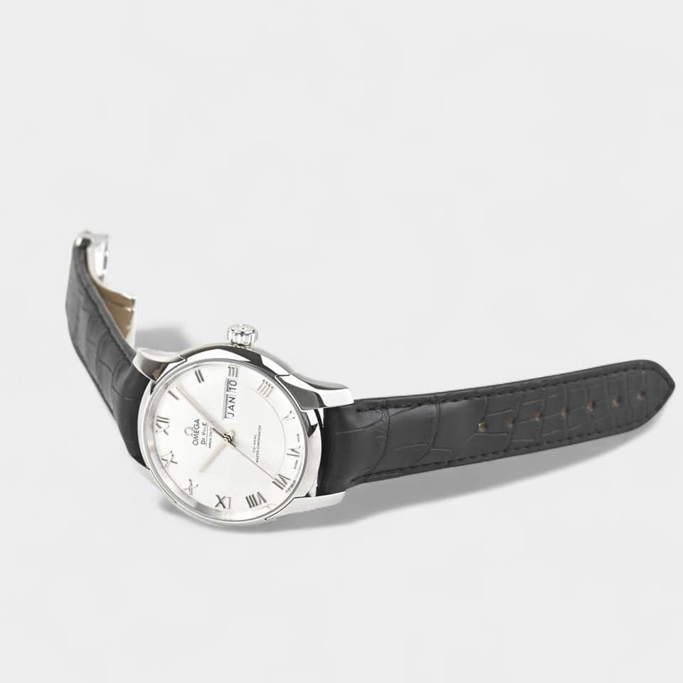 Omega De Ville Hour Vision Steel / 41mm Box&Papers / 433.13.41.22.02.001