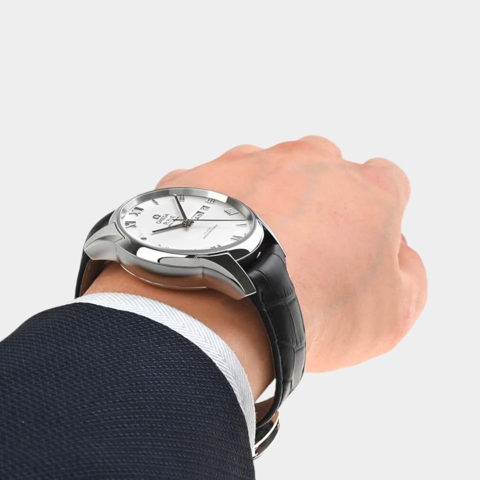 Omega De Ville Hour Vision Steel / 41mm Box&Papers / 433.13.41.22.02.001