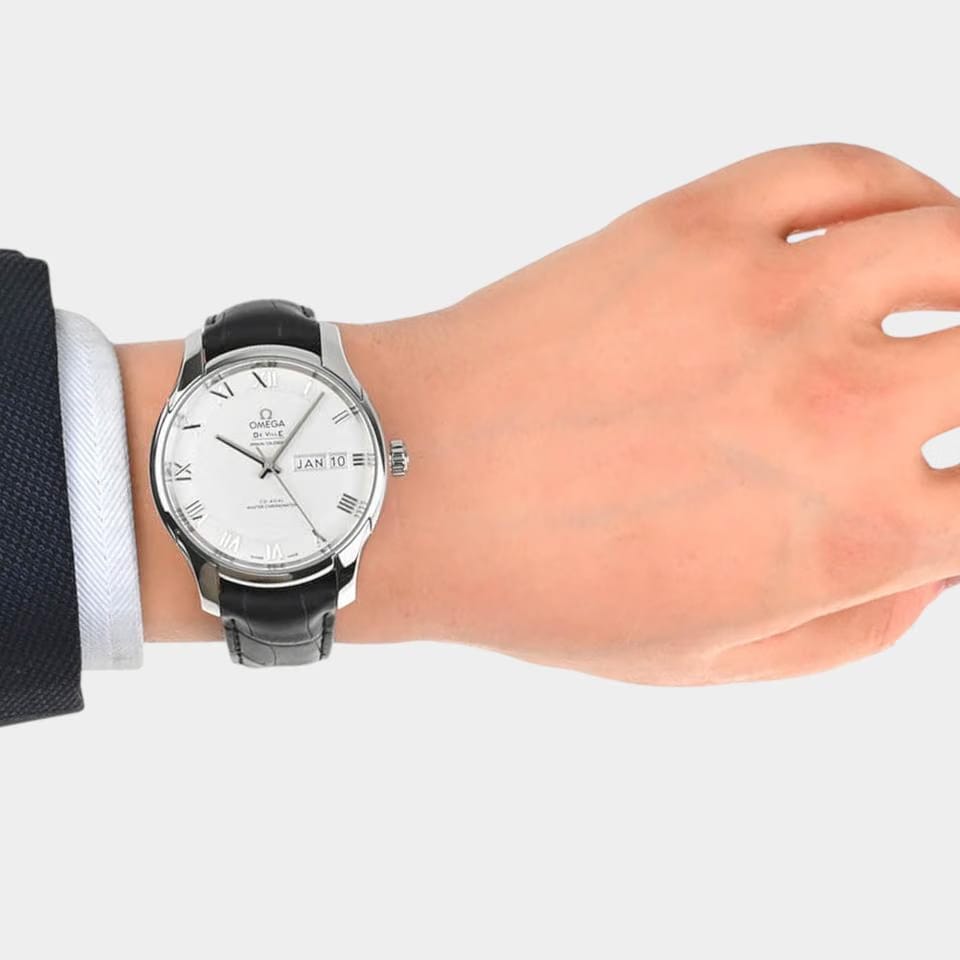 Omega De Ville Hour Vision Steel / 41mm Box&Papers / 433.13.41.22.02.001