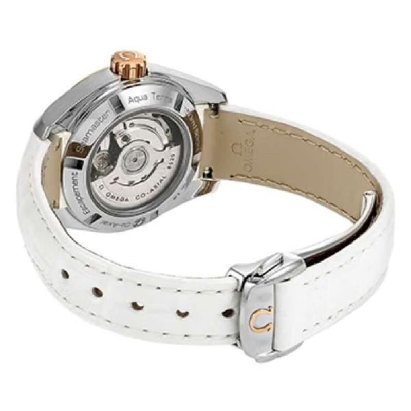 Omega Seamaster Aqua Terra150 M 30 MM STEEL ‑ RED GOLD ON LEATHER STRAP 231.23.30.20.55.001 BC