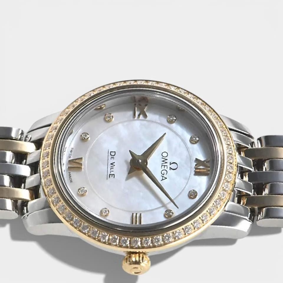 Omega De Ville Prestige Steel&Yellow gold / 24.4 mm / 424.25.24.60.55.001