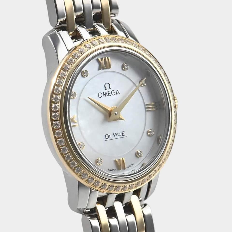 Omega De Ville Prestige Steel&Yellow gold / 24.4 mm / 424.25.24.60.55.001