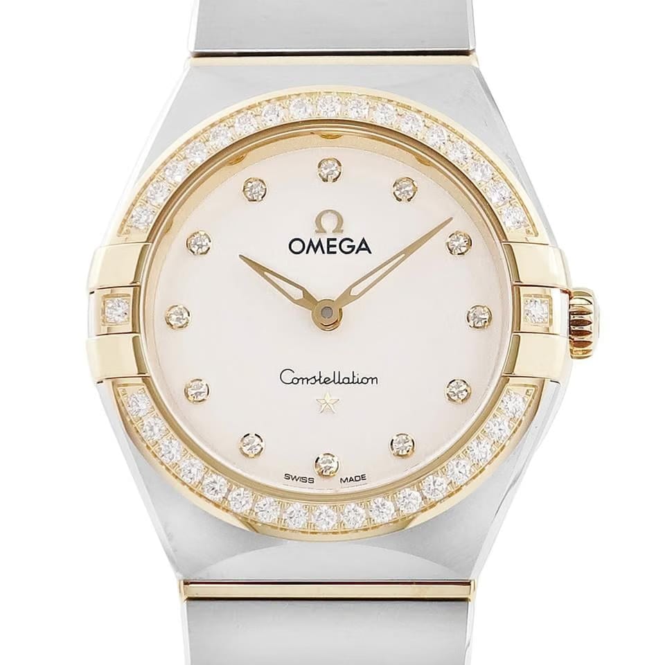 Omega Constellation Watches 131.25.28.60.52.002 Constellation Manhattan , unused K18 YGx Stainless Steel diamond
