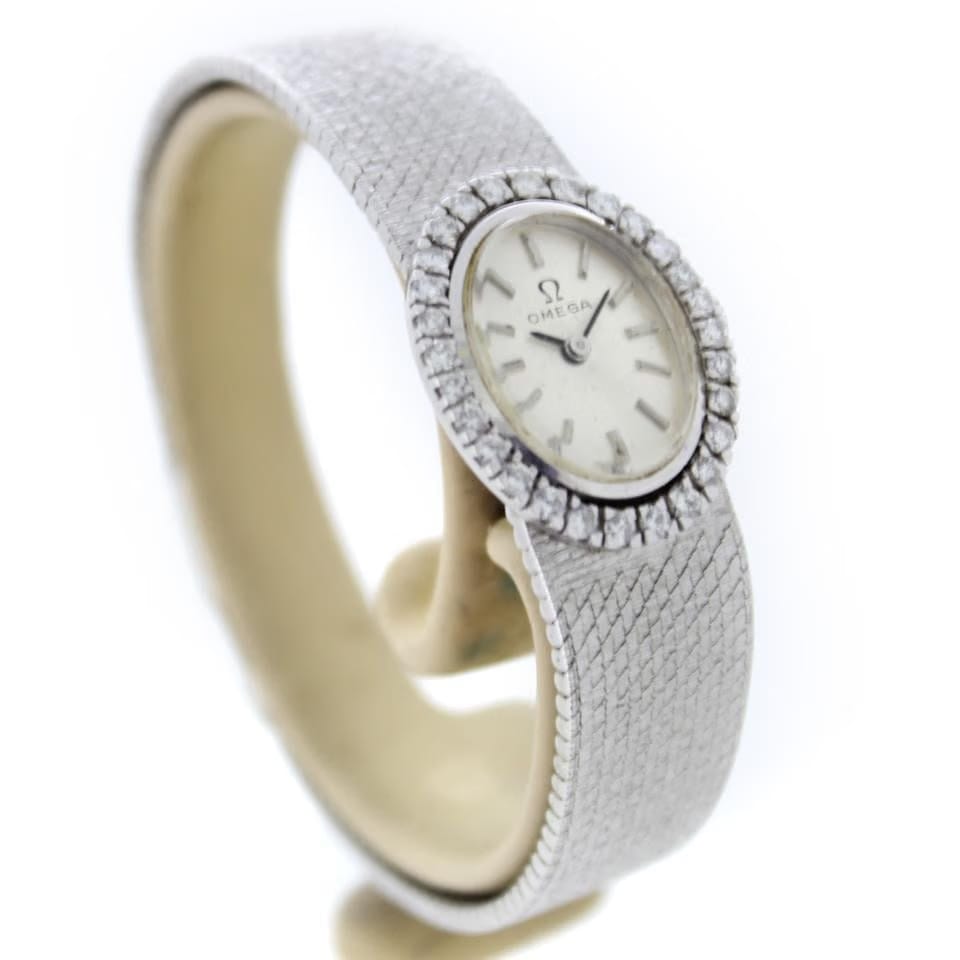 Omega Classic Vintage White Gold 18 karaat Briljant