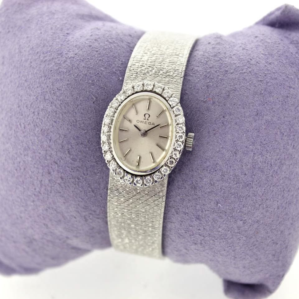 Omega Classic Vintage White Gold 18 karaat Briljant