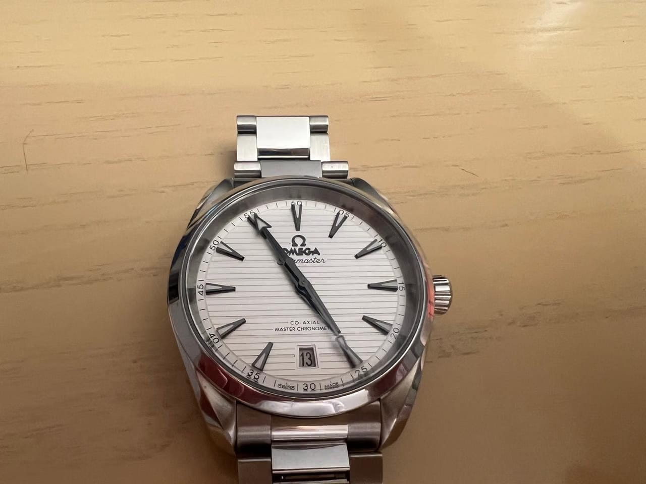 Omega Seamaster Aqua Terraungetragen mit Originalbox und Papieren