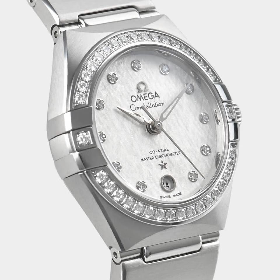 Omega Constellation Manhattan Diamond / Steel / 29 mm / Box&Papers / 131.15.29.20.52.001