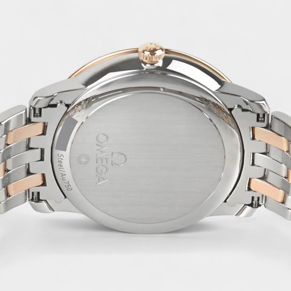 Omega De Ville Prestige Steel&Red gold / 36.8 mm / Box&Papers 424.25.37.20.52.001