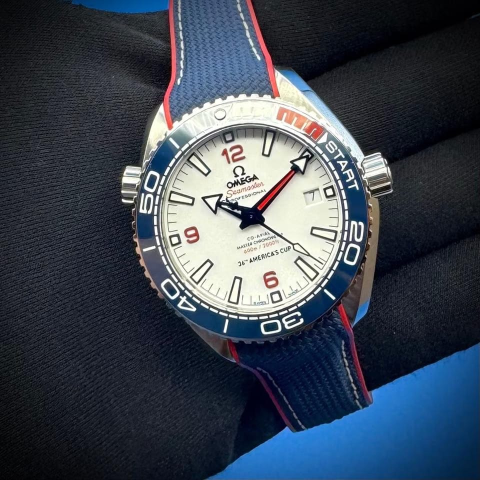 Omega Seamaster Planet Ocean600m America's Cup Limited 2020 Full Set