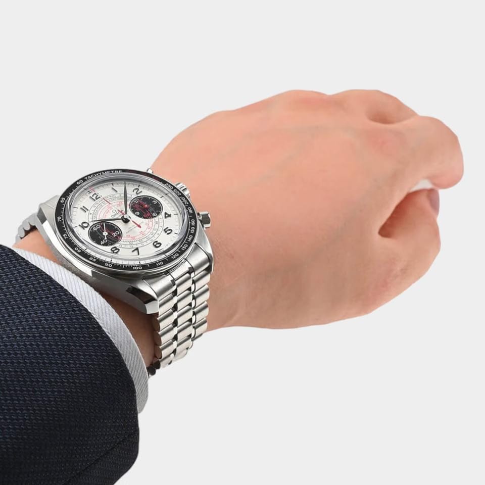 Omega Speedmaster Chronoscope Steel / 43 mm / Box&Papers / 329.30.43.51.02.002