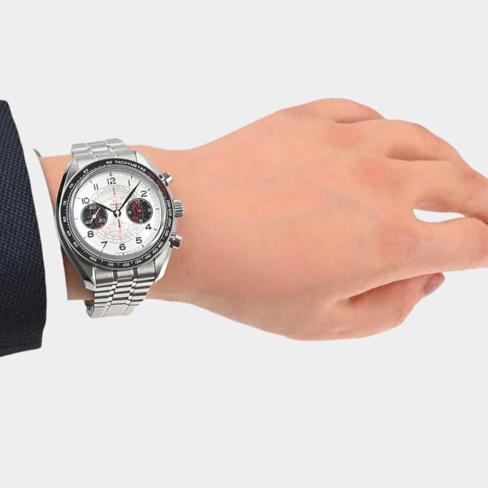 Omega Speedmaster Chronoscope Steel / 43 mm / Box&Papers / 329.30.43.51.02.002