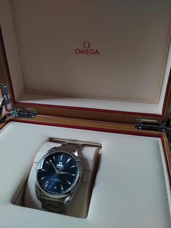 Omega Seamaster Aqua Terra150m Omega Seamaster Aqua Terra 150 M Summer Blue 41mm UNWORN. 2/26
