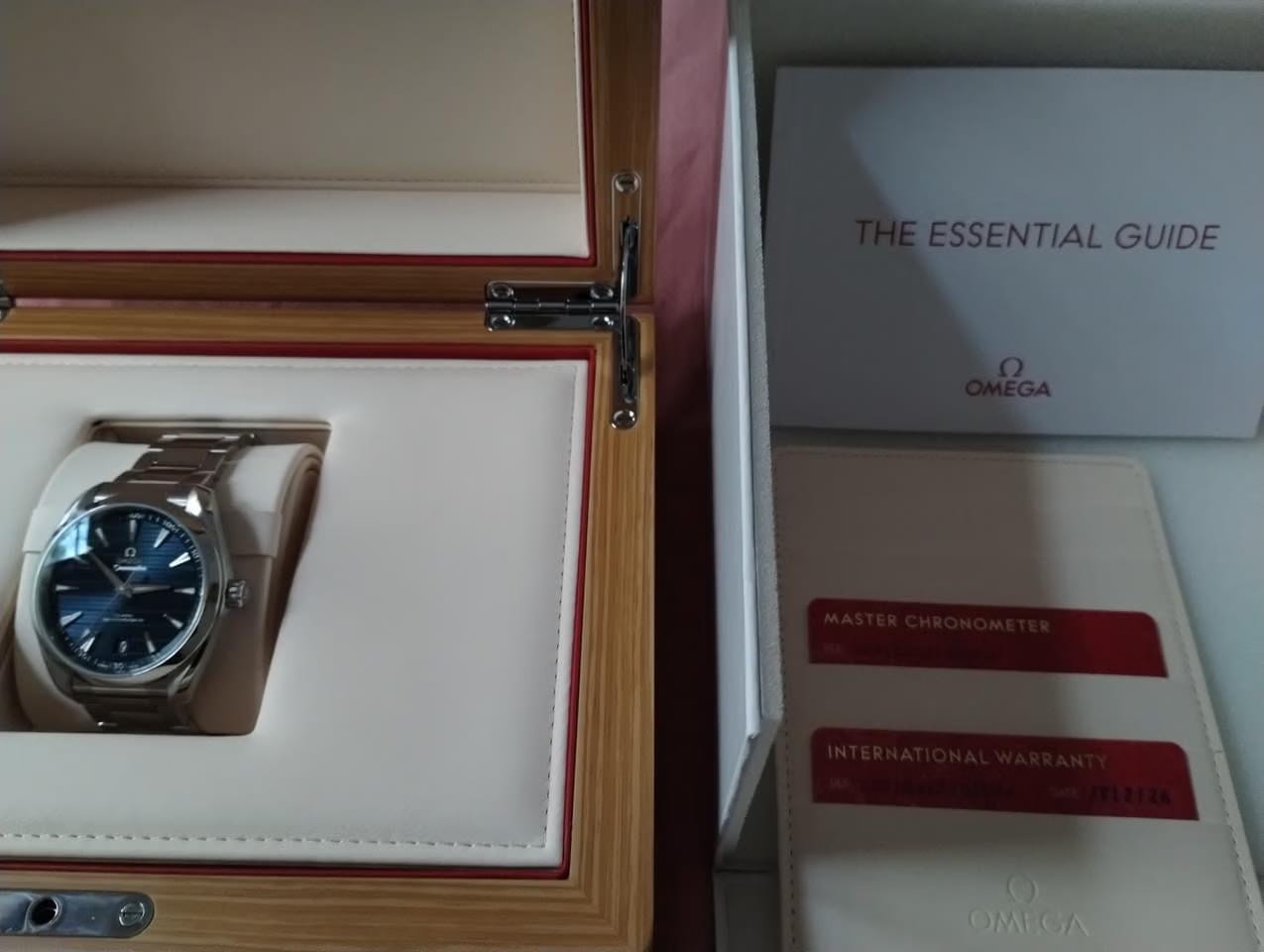 Omega Seamaster Aqua Terra150m Omega Seamaster Aqua Terra 150 M Summer Blue 41mm UNWORN. 2/26