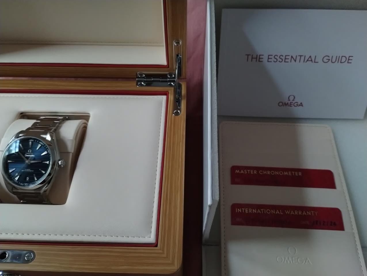 Omega Seamaster Aqua Terra150m Omega Seamaster Aqua Terra 150 M Summer Blue 41mm UNWORN. 2/26