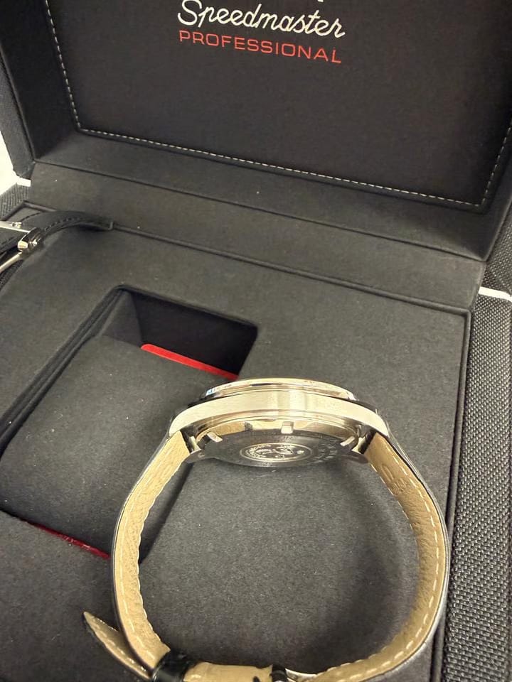 Omega Speedmaster Professional Moonwatch Full Set inklusive Textilarmband