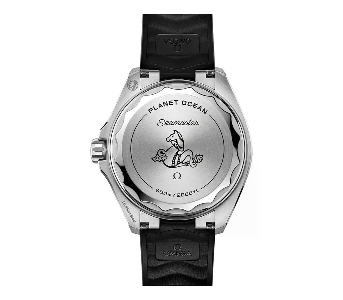 Omega Seamaster Planet Ocean600m Blk dial 42mm 217.32.42.21.01.001 Rubber strap