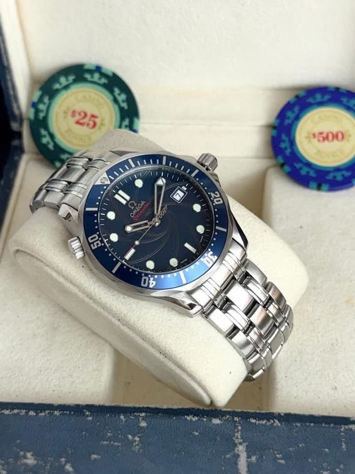 Omega Seamaster007 Casino Royale extra full set with 2 years warranty