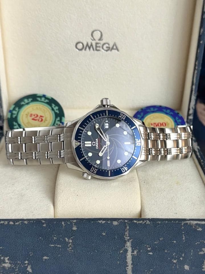 Omega Seamaster007 Casino Royale extra full set with 2 years warranty