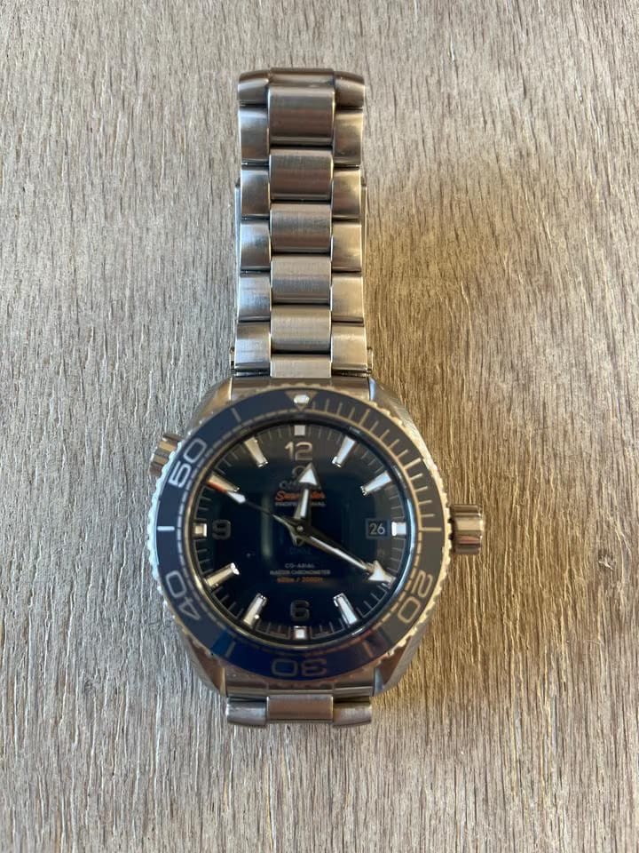 Omega Seamaster Planet Ocean Complete set bought on 06/02/2025 worn 2 times