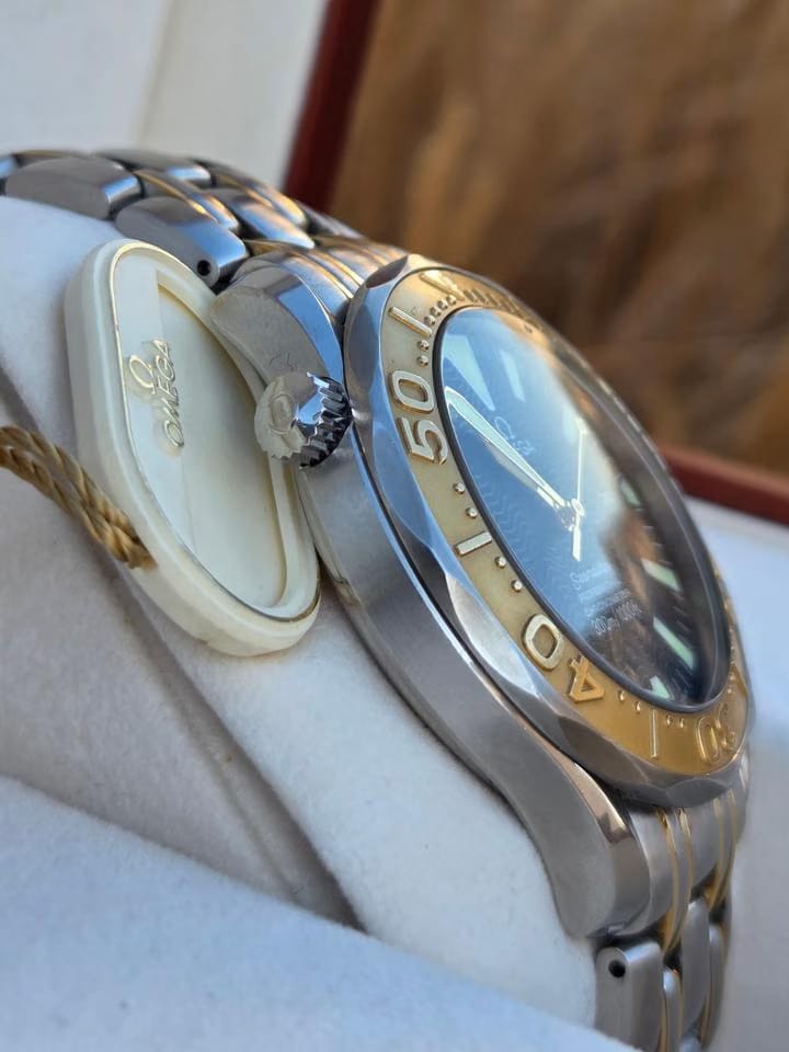 Omega Seamaster2455.50 Omega Seamaster 2455.50 Bicolor 18k Full Set Extremely rare!