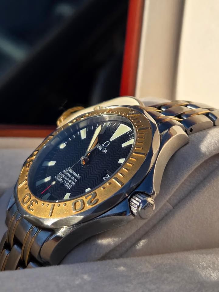 Omega Seamaster2455.50 Omega Seamaster 2455.50 Bicolor 18k Full Set Extremely rare!