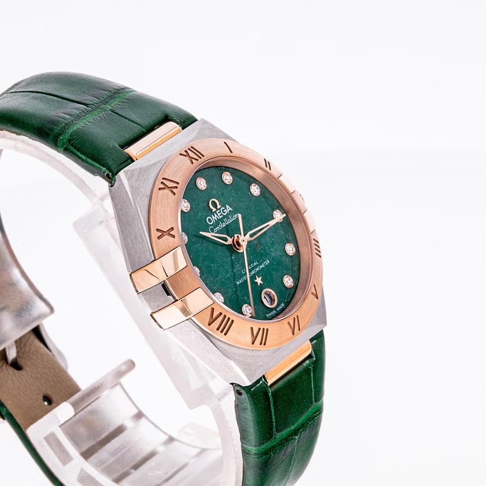 Omega Constellation29 Aventurin Green Rose Gold – 131.23.29.20.99.001 – NEW – 07/2025 Full