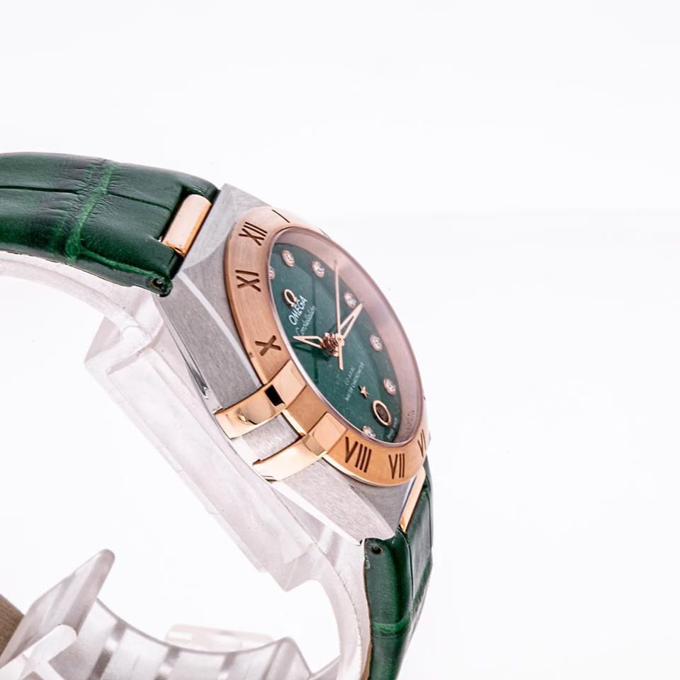 Omega Constellation29 Aventurin Green Rose Gold – 131.23.29.20.99.001 – NEW – 07/2025 Full