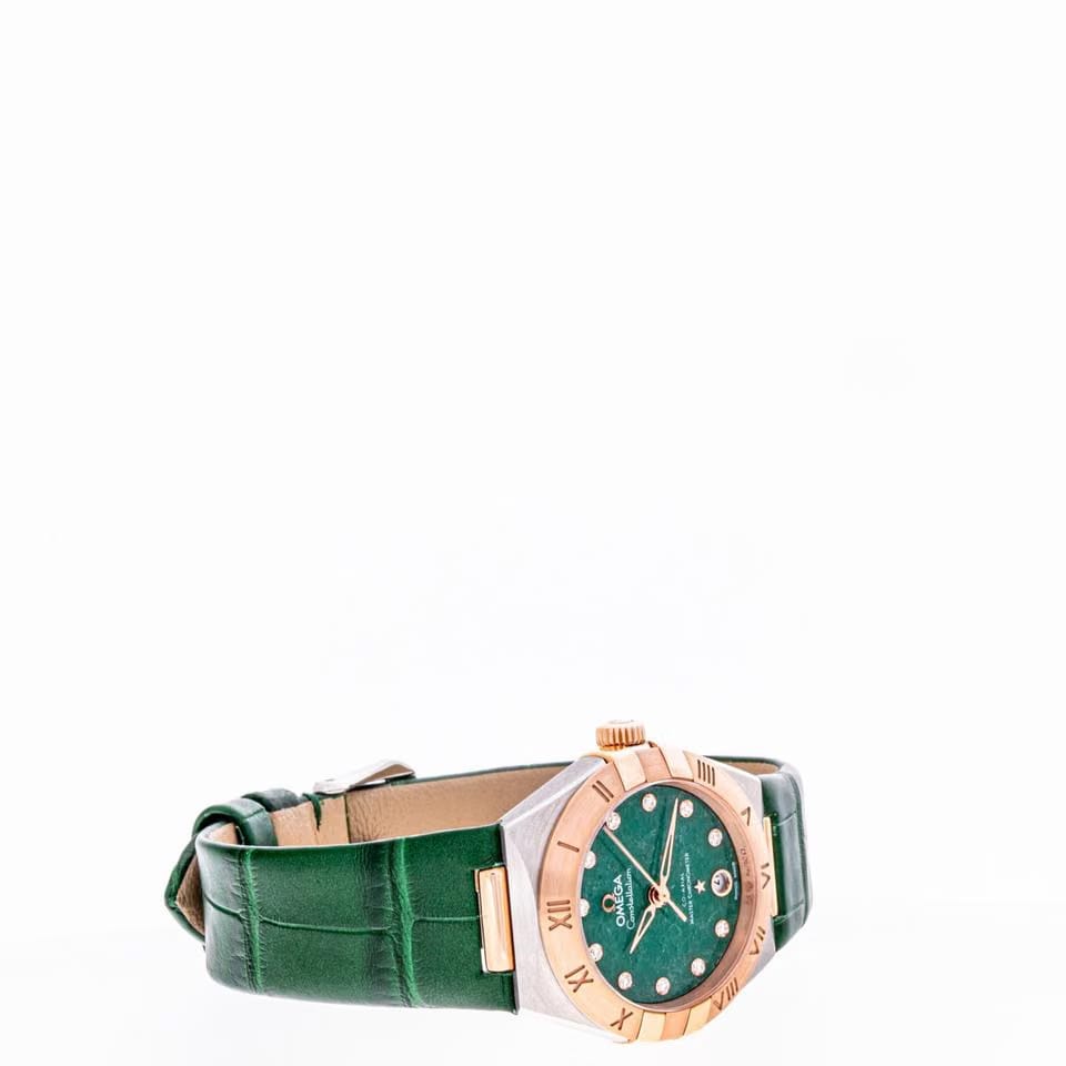 Omega Constellation29 Aventurin Green Rose Gold – 131.23.29.20.99.001 – NEW – 07/2025 Full