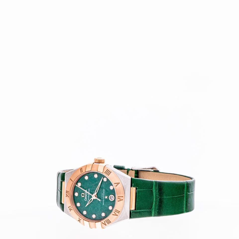 Omega Constellation29 Aventurin Green Rose Gold – 131.23.29.20.99.001 – NEW – 07/2025 Full