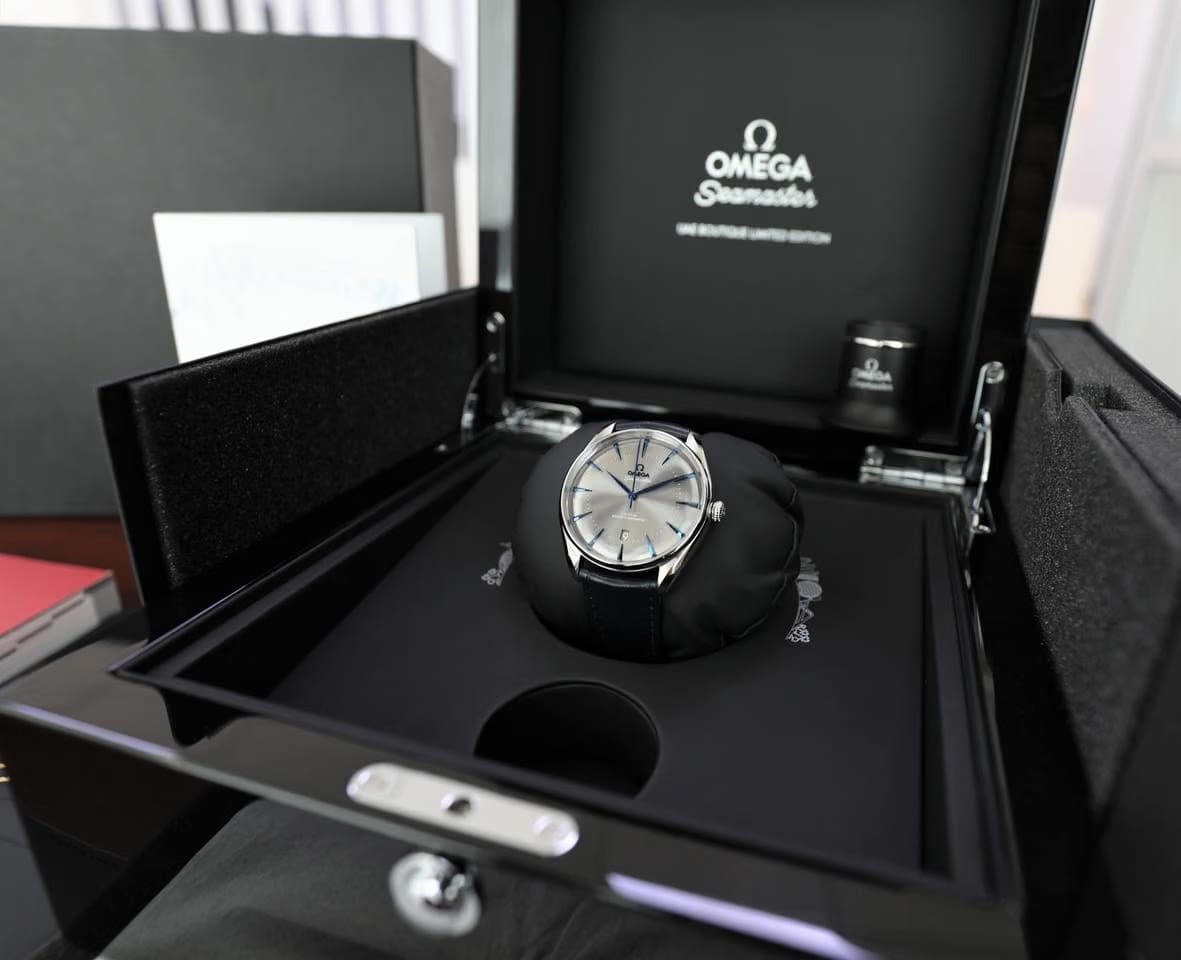 Omega Seamaster UAE Edition - 2022 Limited Edition 399pcs - Grey lacquered Dial - New - Full